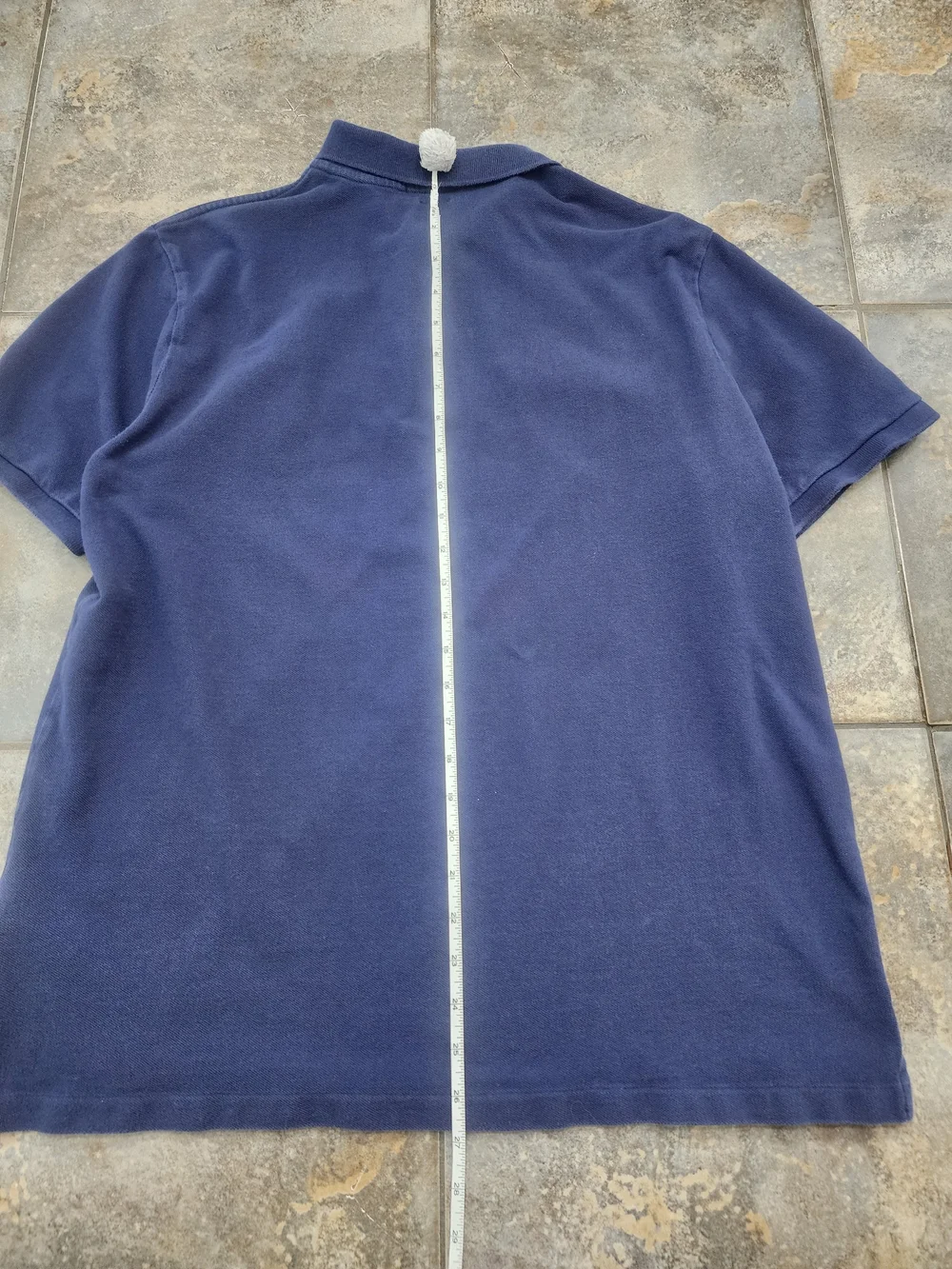 Polo Ralph Lauren Men's Large Y2K Classic Fit Big Pony Striped Rugby Polo Shirt